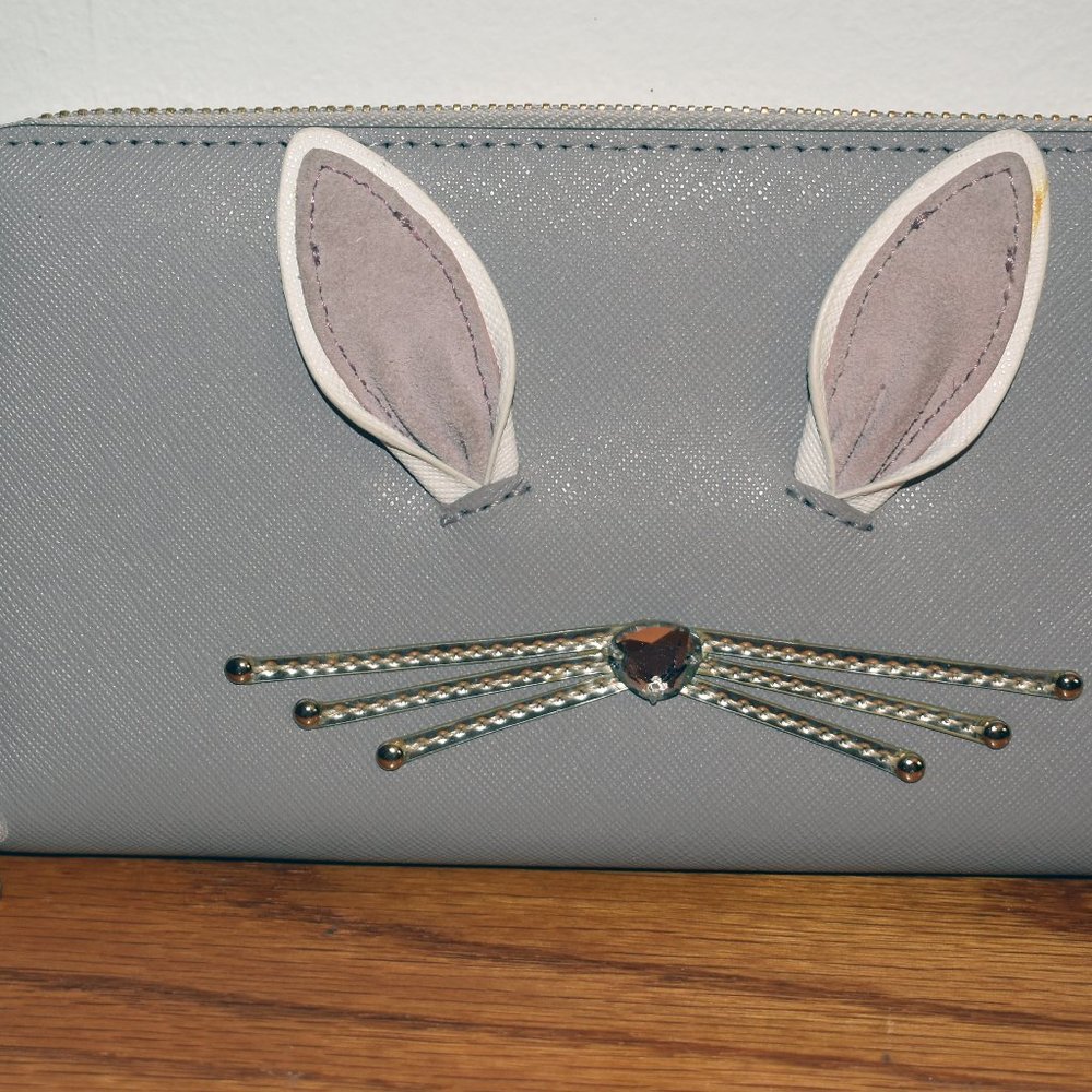 KATE SPADE Hop To It Rabbit Neda Wallet